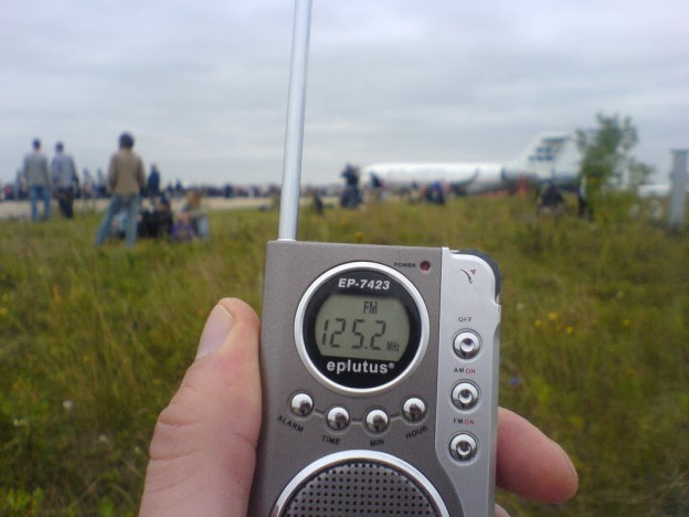 Monitoring airband on MAKS-2009